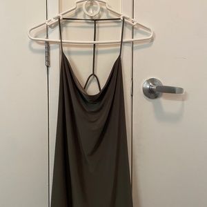Spaghetti strap tank too